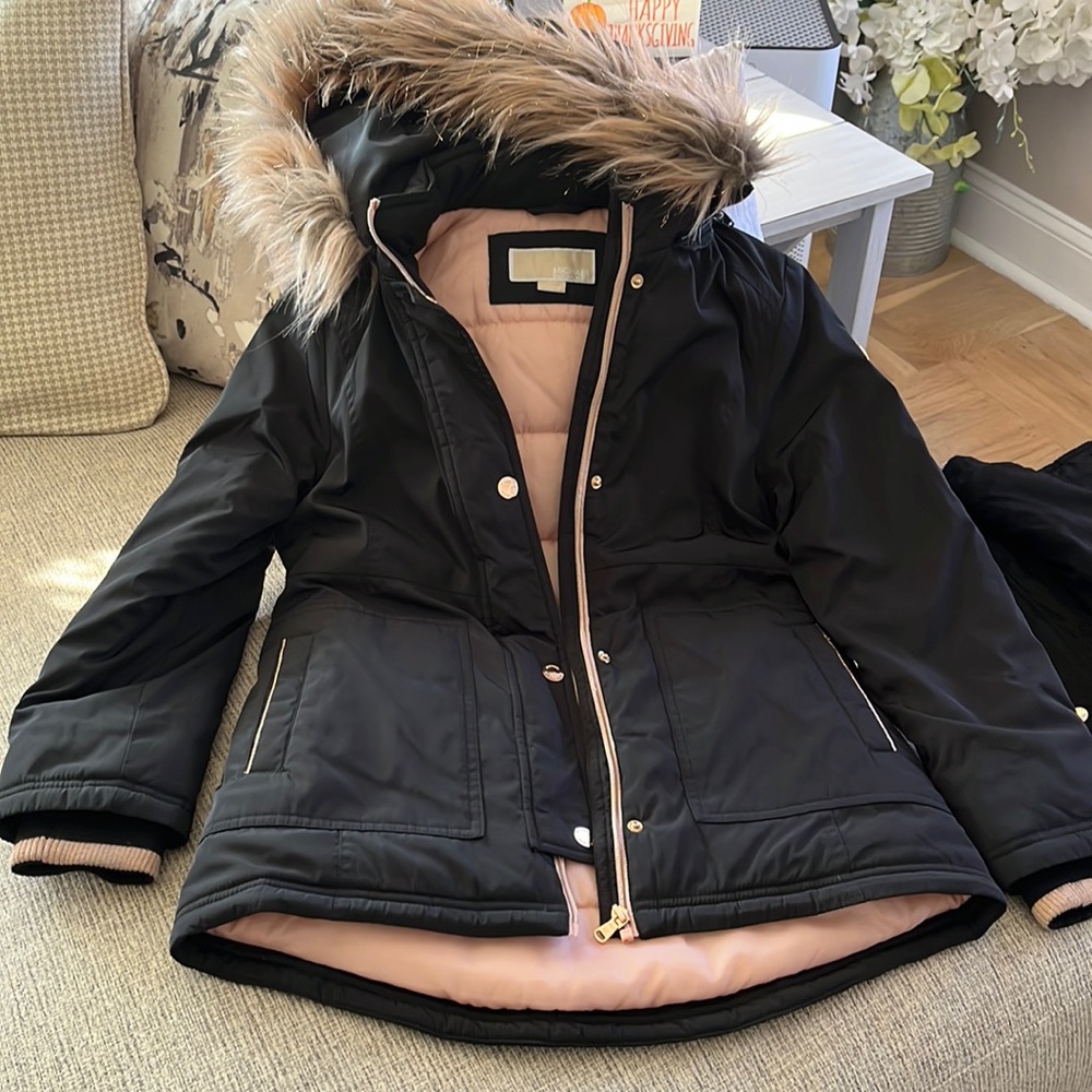 Girls Michael Kors Winter Coat Size 10/12